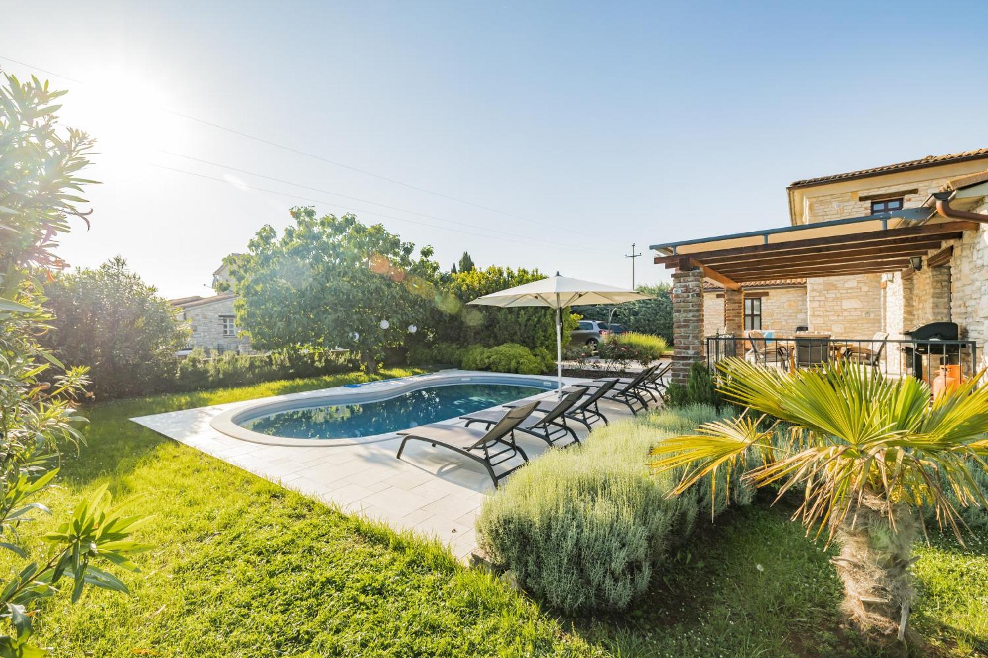 Villa Jurinea In Istrien Mit Pool Barat  エクステリア 写真